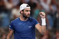 Matteo Berrettini at the 2023 United Cup.